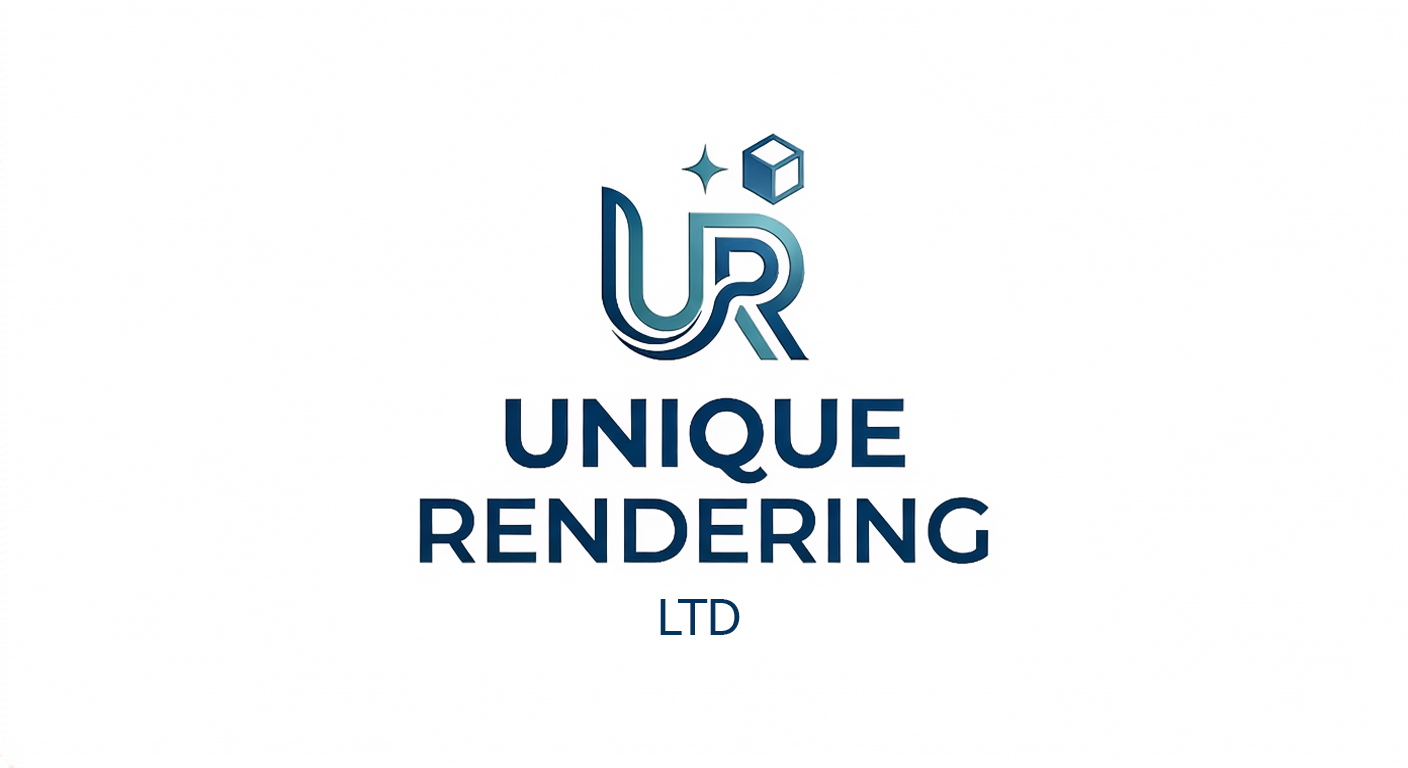 Unique renderig logo copy